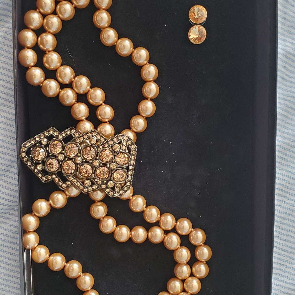 Hedi Daus Necklace & earrings (earrings not Hedi)